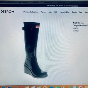 Black Hunter Rain Boots